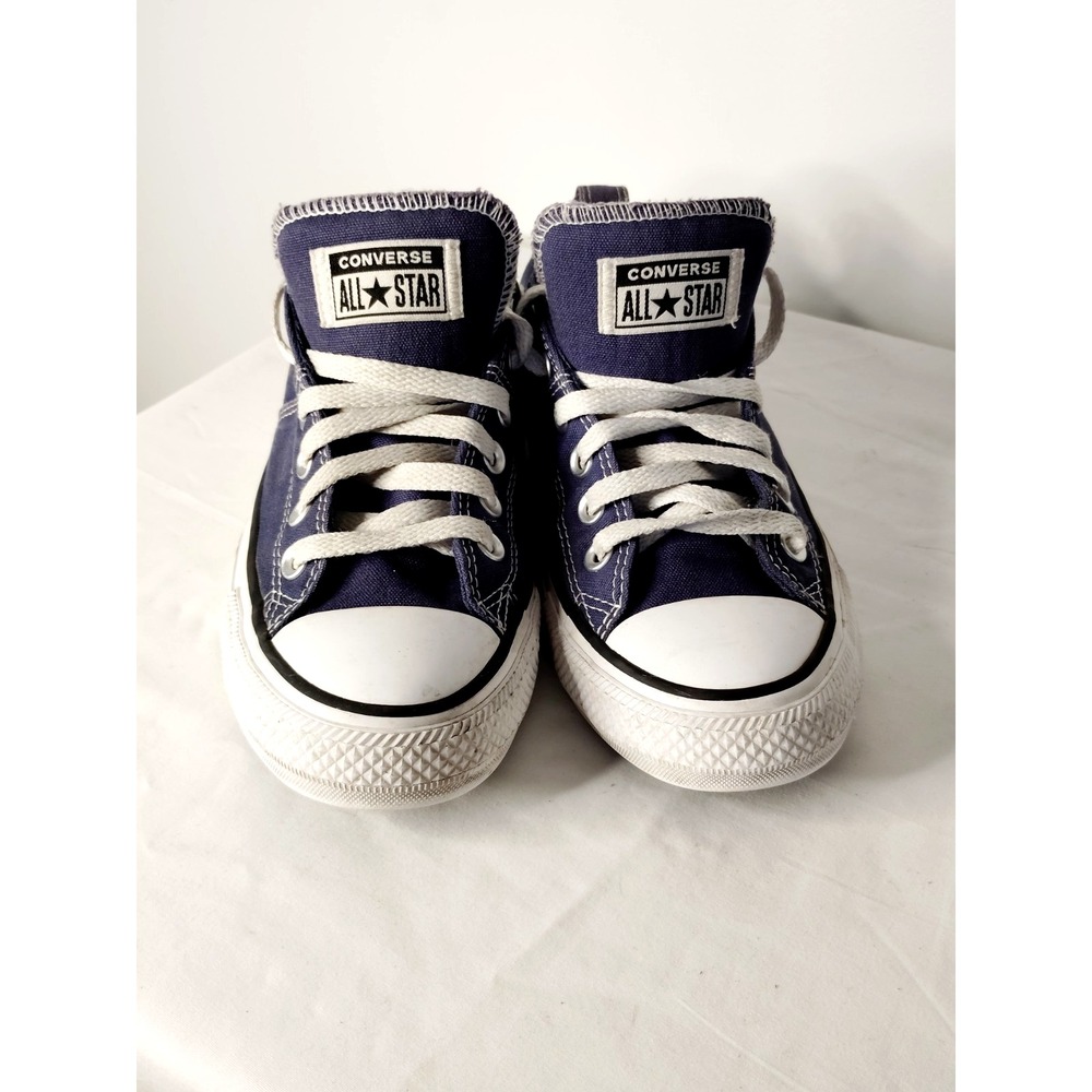 Converse Chuck Taylor All Star Indigo Blue Thick Tongue Low Top Men 7.5 Sneakers